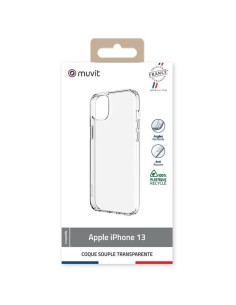 COQUE TRANSPARENTE RECYCLEE IPHONE 13
