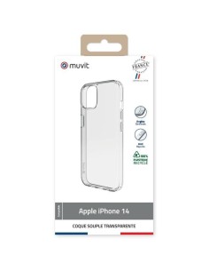 COQUE TRANSPARENTE RECYCLEE IPHONE 14 2