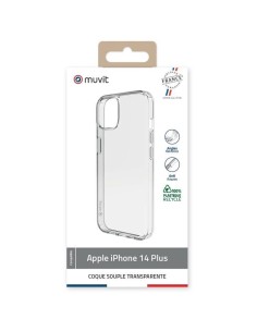 COQUE TRANSPARENTE RECYCLEE IPHONE 14 PLUS 2