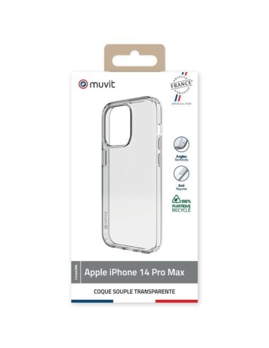 COQUE TRANSPARENTE RECYCLEE IPHONE 14 PRO MAX