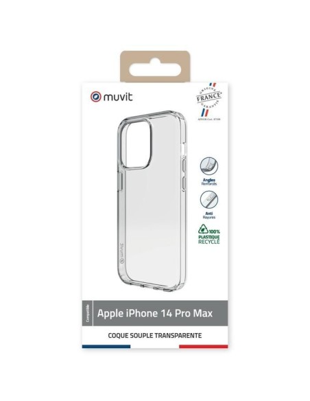 COQUE TRANSPARENTE RECYCLEE IPHONE 14 PRO MAX