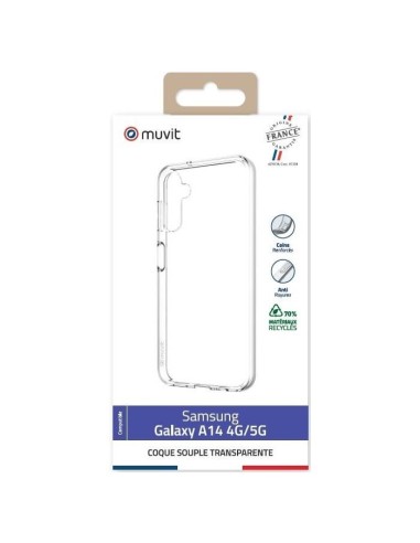 COQUE TRANSPARENTE RECYCLEE SAMSUNG GALAXY A14 4G/5G