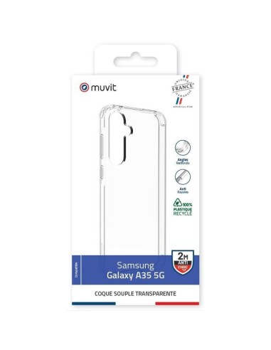 COQUE TRANSPARENTE RECYCLEE SAMSUNG GALAXY A35 5G
