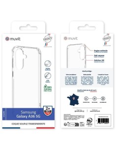 COQUE TRANSPARENTE RECYCLEE SAMSUNG GALAXY A36 5G 2