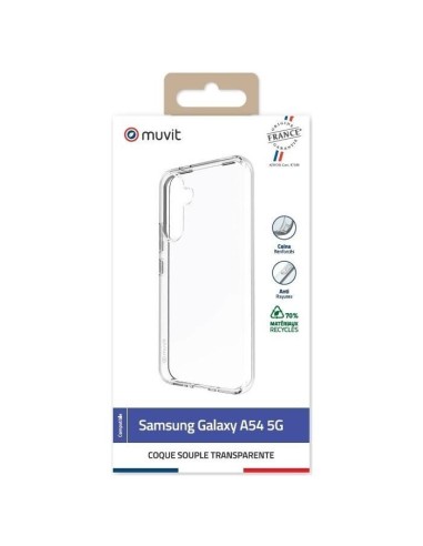 COQUE TRANSPARENTE RECYCLEE SAMSUNG GALAXY A54 5G