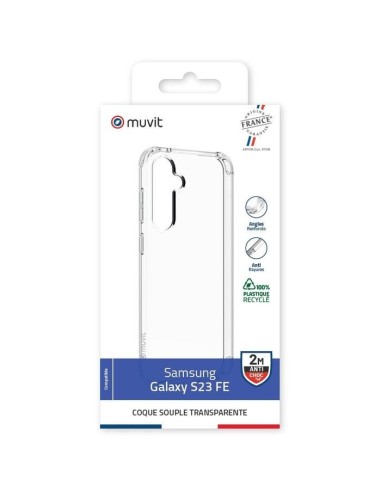 COQUE TRANSPARENTE RECYCLEE SAMSUNG GALAXY S23 FE
