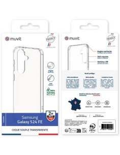 COQUE TRANSPARENTE RECYCLEE SAMSUNG GALAXY S24 FE 2