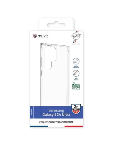COQUE TRANSPARENTE RECYCLEE SAMSUNG GALAXY S24 ULTRA