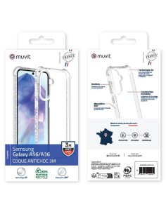 COQUE TRANSPARENTE RENFORCE 3M SAMSUNG GALAXY A36/A56 2