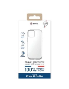 COQUE TRANSPARENTE RENFORCEE 1,8M IPHONE 13 PRO MAX 2
