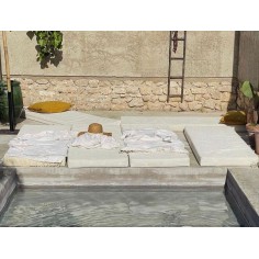 TIKI Matelas de plage design pour sable ou terrasse