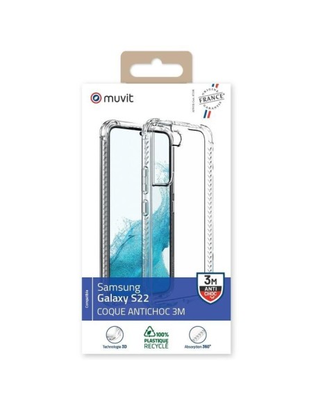 COQUE TRANSPARENTE RENFORCEE 3M SAMSUNG GALAXY S22