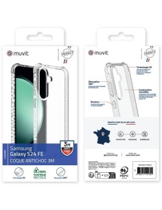 COQUE TRANSPARENTE RENFORCEE 3M SAMSUNG GALAXY S24 FE 2