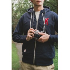 Sweat à Capuche Marine Broderie 2