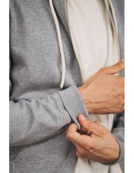 Sweat à Capuche Smocky Broderie