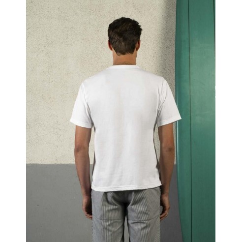 T-SHIRT LOUIS BLANC COURLAY NOIR