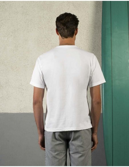 T-SHIRT LOUIS BLANC COURLAY NOIR