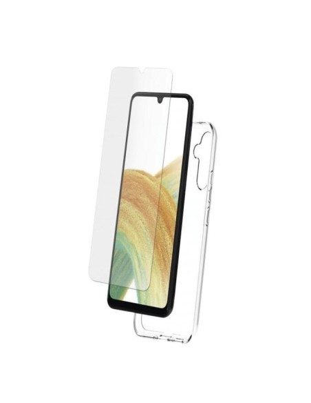 MYWAY FRANCE PACK COQUE SOUPLE + VERRE TREMPE SAMSUNG GALAXY A34 5G