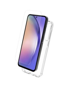 MYWAY FRANCE PACK COQUE SOUPLE + VERRE TREMPE SAMSUNG GALAXY A55 5G