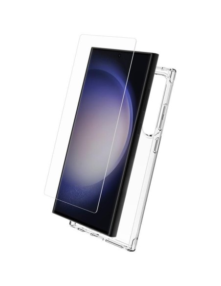 MYWAY FRANCE PACK COQUE SOUPLE + VERRE TREMPE SAMSUNG GALAXY S24 ULTRA