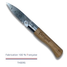 Carte Duo Le Périgord - Couteau de poche Le Coq Authentique Le Périgord - manche chêne + étui 2