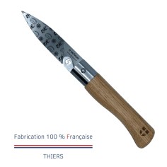 Carte Duo Le Savoyard - Couteau de poche Le Coq Authentique Le Savoyard - manche chêne + étui 2