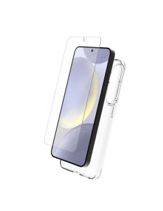 MYWAY FRANCE PACK COQUE SOUPLE + VERRE TREMPE SAMSUNG GALAXY S25+