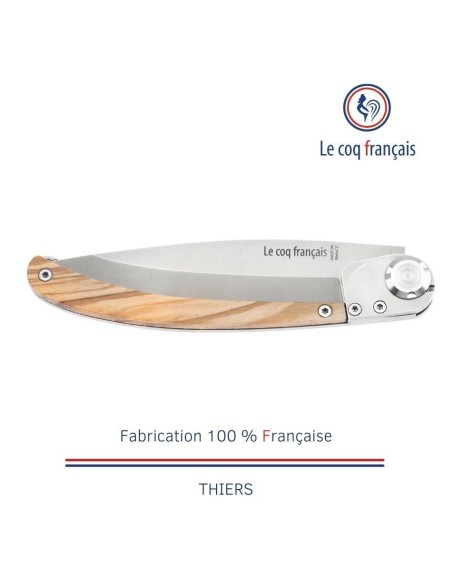Couteau de poche Le Coq Original - Louis XIV - Olivier