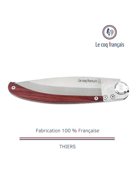 Couteau de poche Le Coq Original - Safari - Red Heart