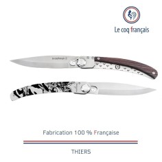 Couteau de poche Le Coq Original - Napoléon Ier - Bois de Violette