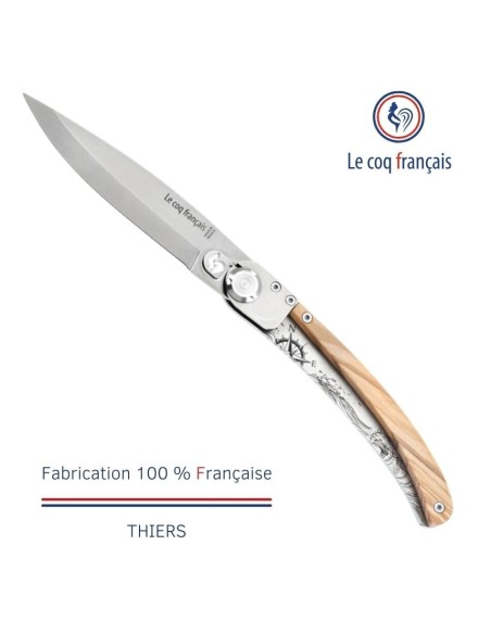 Couteau de poche Le Coq Original - Nautic - Olivier