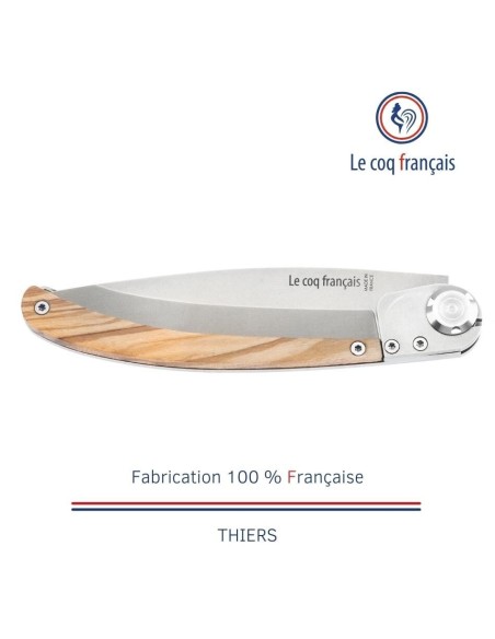 Couteau de poche Le Coq Original - Bourbonnais - Olivier
