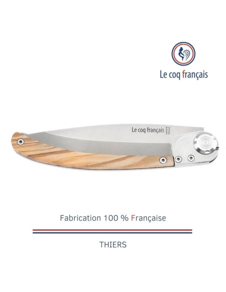 Couteau de poche Le Coq Original - Paris - Olivier
