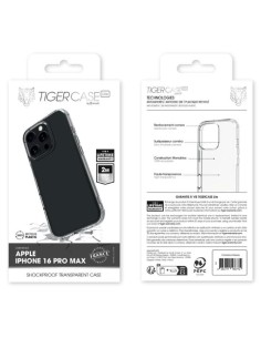 TIGER CASE LITE FRANCE COQUE TRANSPARENTE 2M IPHONE 16 PRO MAX GARANTIE VIE 2