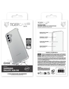 TIGER CASE LITE FRANCE COQUE TRANSPARENTE 2M SAMSUNG GALAXY A26 5G GARANTIE VIE 2