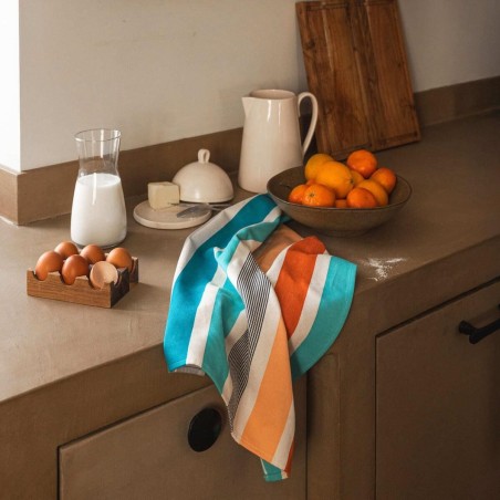 TORCHON ŒILLET GARLIN