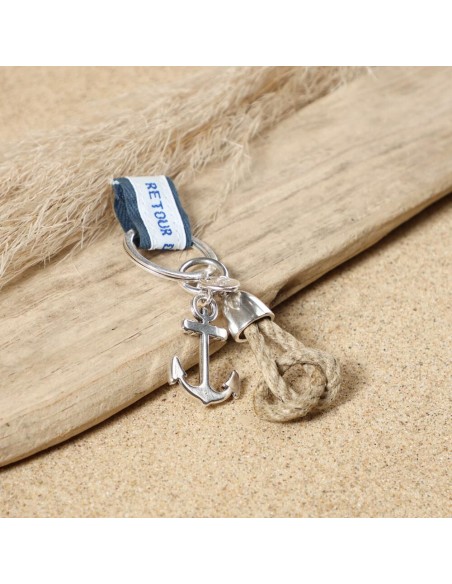 Marin porte-clé Retour de Plage