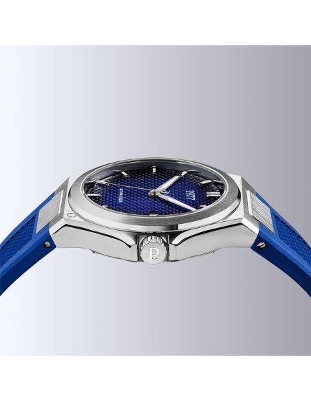 Montre 1977 Arsène Cadran Bleu Bracelet FKM Bleu