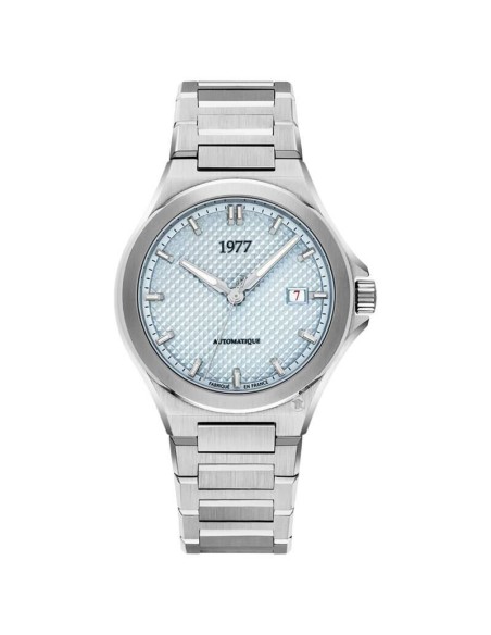 Montre 1977 Arsène Cadran Bleu Glacier Bracelet Acier