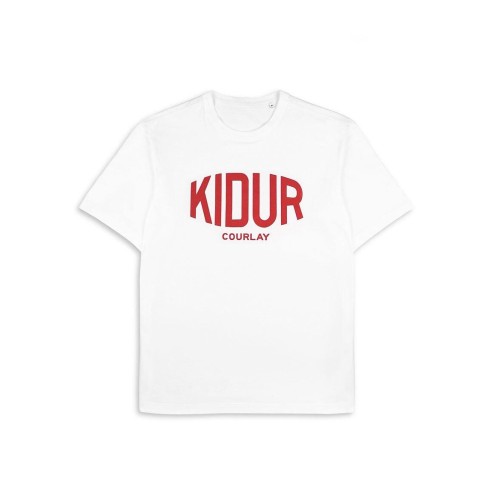 T-SHIRT LOUIS BLANC COURLAY ROUGE