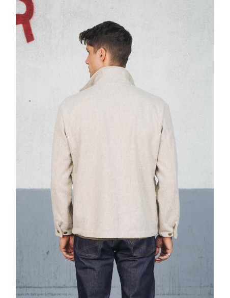 MANTEAU LAINE G.S Galet