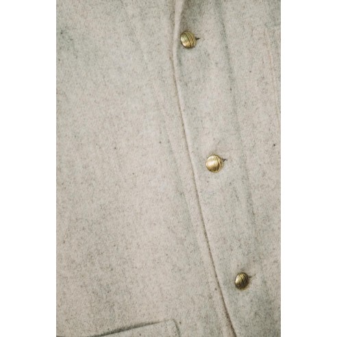 MANTEAU LAINE G.S Galet