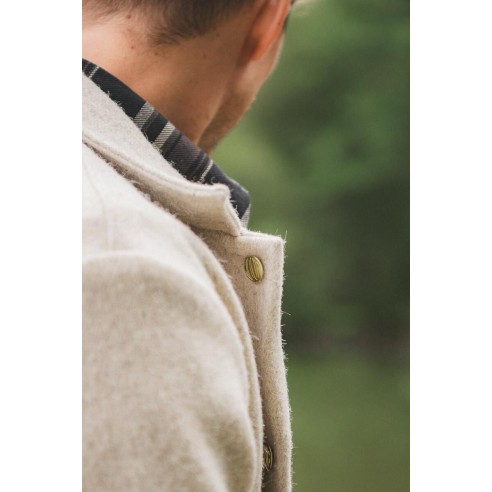 MANTEAU LAINE G.S Galet