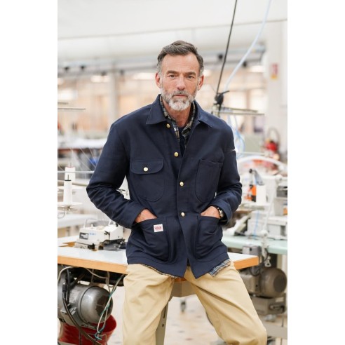 Veste de travail Train Marine