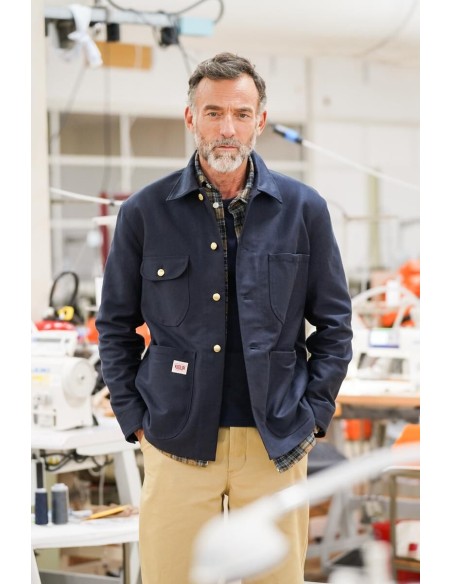 Veste de travail Train Marine