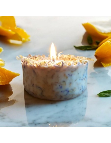 Bougie "Bonne Humeur" - Bergamote, Pamplemousse & Verveine