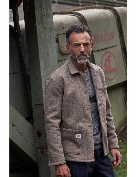 MANTEAU LAINE G.S Loutre