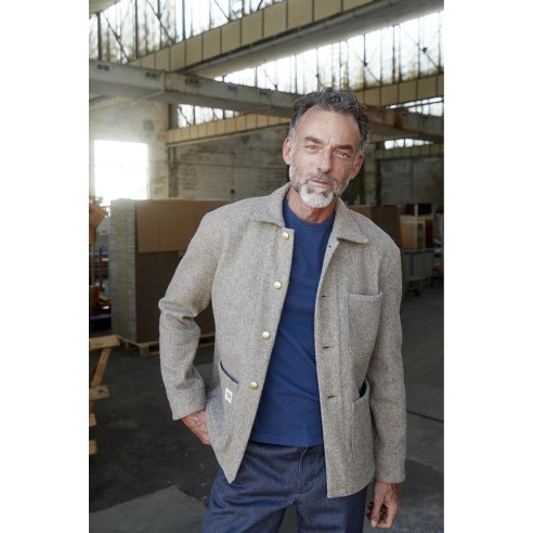 MANTEAU LAINE G.S Loutre