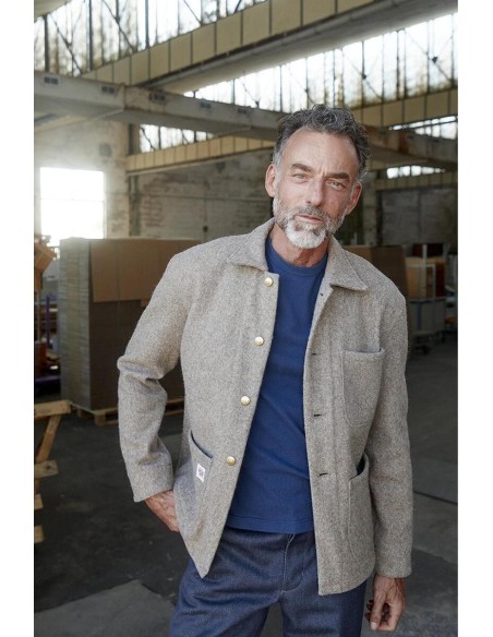 MANTEAU LAINE G.S Loutre