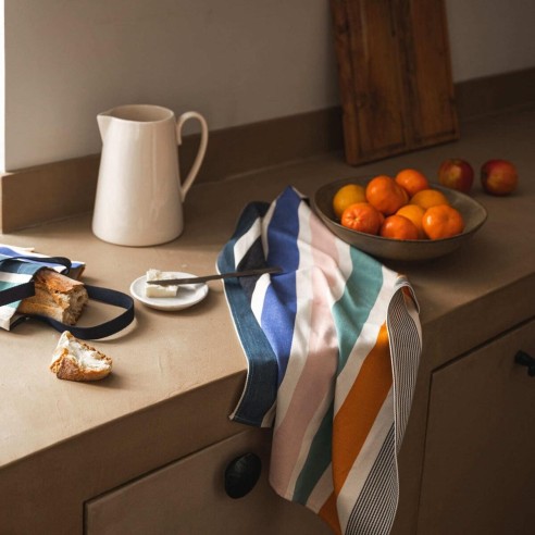 TORCHON ŒILLET GARLIN